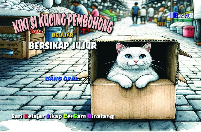 Seri Belajar Sikap Cergam Binatang Kiki Si Kucing Pembohong Belajar Berkata Jujur 